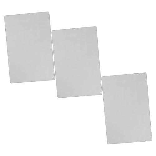 COOPHYA 1 Satz Schreibunterlage Silikon Schreibtischunterlage Transparent Kratzen Bausatz Planke Durchsichtige Schreibtischunterlage Durchsichtige Tischauflage Tafel Skizzenmatte 3 Stück von COOPHYA