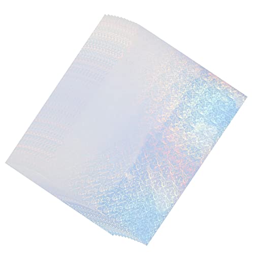 COOPHYA 10 Blätter farbiges Papier Aufkleberpapier Konstruktionspapier Pastellpapier selbstklebende Folie druckerpapier buntpapier glänzendes Fotopapier Farbpapiere das Haustier Colorful von COOPHYA