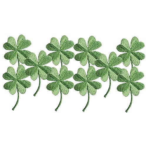 COOPHYA 10 Stück Vierblättrige Graspaste Blumenflicken Für Hüte, Kleiderflicken, Kompakte Hutflicken, Dekorative Hutflicken, Flicken Für Kleidung, Flicken Für Kleidung, Stoffflicken Für COOPHYA 10 Stück Vierblättrige Graspaste Blumenflicken Für Hüte, Kleiderflicken, Kompakte Hutflicken, Dekorative Hutflicken, Flicken Für Kleidung, Flicken Für Kleidung, Stoffflicken Für von COOPHYA