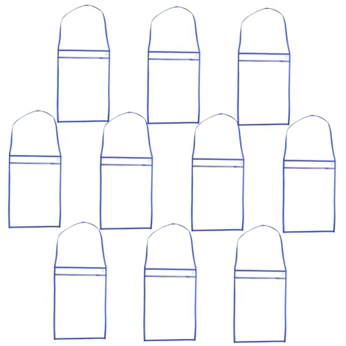 COOPHYA 10st Löschbare Aktentasche Pastell Trocken Abwischbare Antwortpaddel Bindemittel Markierungen Kabel Heftklammern Groß Whiteboard-marker Trocken Abwischbar Papier Blue Das Haustier von COOPHYA