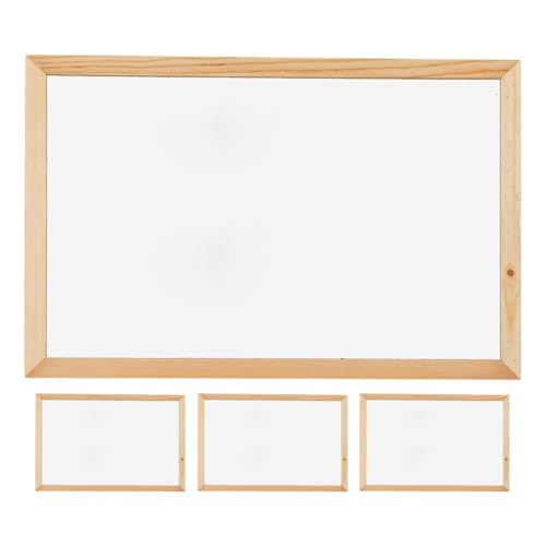 COOPHYA 4-teiliges kleines Schreibbrett, Desktop-Whiteboard für Notizen, Nachrichten und Erinnerungen, wiederverwendbarer, trocken abwischbarer Notizblock für das Büro zu Hause, in der Schule COOPHYA 4-teiliges kleines Schreibbrett, Desktop-Whiteboard für Notizen, Nachrichten und Erinnerungen, wiederverwendbarer, trocken abwischbarer Notizblock für das Büro zu Hause, in der Schule von COOPHYA
