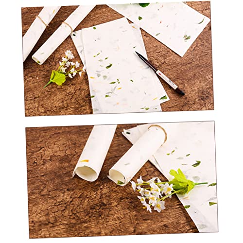 COOPHYA 40 Blatt Xuan-Papier Reispapier Kunst Reispapier zum Bemalen Papierfächer japanisch Reispapier basteln ricepaper rice paper sheets handwerkskunst Übungspapier zum Malen Reis Papier von COOPHYA