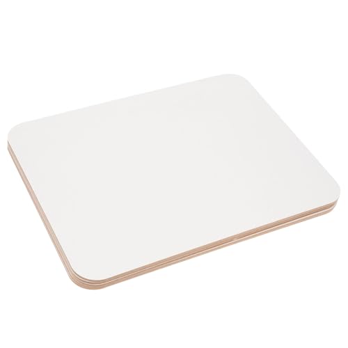 COOPHYA 5St Whiteboard Liste Magnetische, trocken abwischbare Tafel digitaler Notizblock Trockenlöschtafel Kreidetafel Multifunktions-Memoboard Planertafel Tafel für Memo Ballaststoff Weiß von COOPHYA