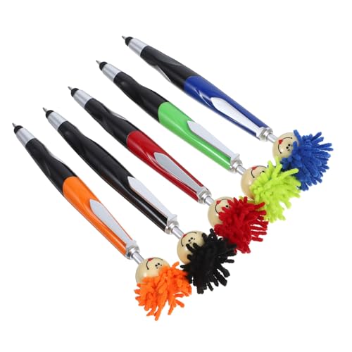 COOPHYA 5st Kugelschreiber Mit Mop-kopf Schreibzubehör Multifunktionsstift Haushalt Stift Multifunktionaler Schreibstift Schreibkugelschreiber Tragbarer Kugelschreiber Hausbedarf Plastik von COOPHYA