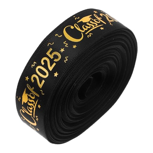 COOPHYA Diy-band Für Abschlussfeier, Elegantes Polyesterband Für Abschlussband, Rollenband Für Geschenkband Zum Verpacken, 9 M von COOPHYA