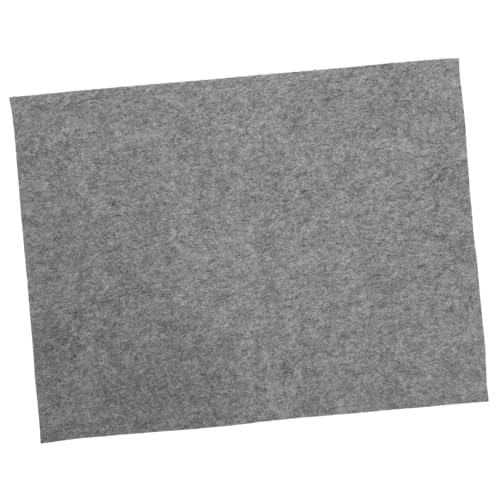 COOPHYA Filzunterlage Malfilz-Schreibtischunterlage Kalligraphie-Matte Schreibtischunterlage zum Malen Aquarellpapier filzmatte Tischset aus Filz Kalligrafie-Übungsmaterial gefühlt Grey von COOPHYA