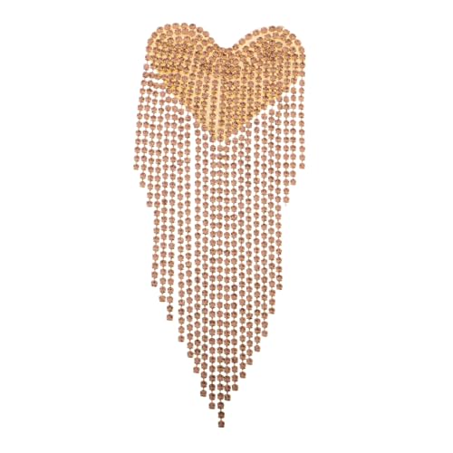 COOPHYA Herz Strass Patches zum Aufbügeln Glitzernde Quasten Applikationen für Kleidung Jeans und Taschen Trendige Dekoration für Partys und Veranstaltungen COOPHYA Herz Strass Patches zum Aufbügeln Glitzernde Quasten Applikationen für Kleidung Jeans und Taschen Trendige Dekoration für Partys und Veranstaltungen von COOPHYA