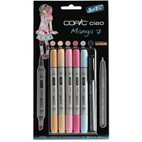 COPIC® Ciao Manga 7 Layoutmarker-Set farbsortiert 1,0 + 6,0 mm, 6 St. von COPIC®