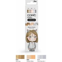 COPIC® Ciao Mellow Palette Layoutmarker-Set farbsortiert 1,0 + 6,0 mm, 3 St. von COPIC®