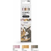 COPIC® Ciao Pet Palette Layoutmarker-Set farbsortiert 1,0 + 6,0 mm, 3 St. von COPIC®