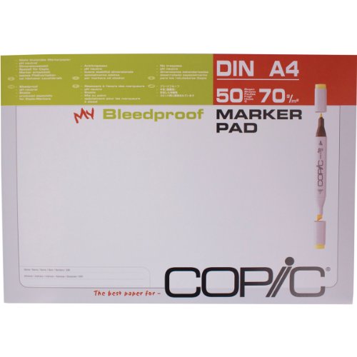 Alkohol-Marker Pad A4 50 Blatt von Copic