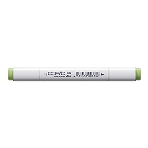 COPIC Classic Marker Typ G - 82, Spring Dim Green, professioneller Layoutmarker, mit einer breiten und einer feinen Spitze von Copic