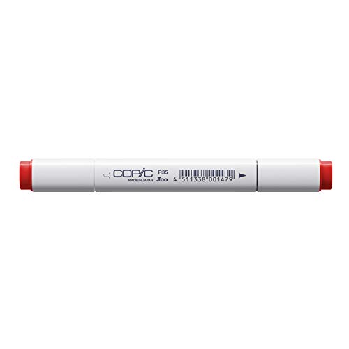 COPIC Classic Marker Typ R - 35, Coral, professioneller Layoutmarker, mit einer breiten und einer feinen Spitze von Copic