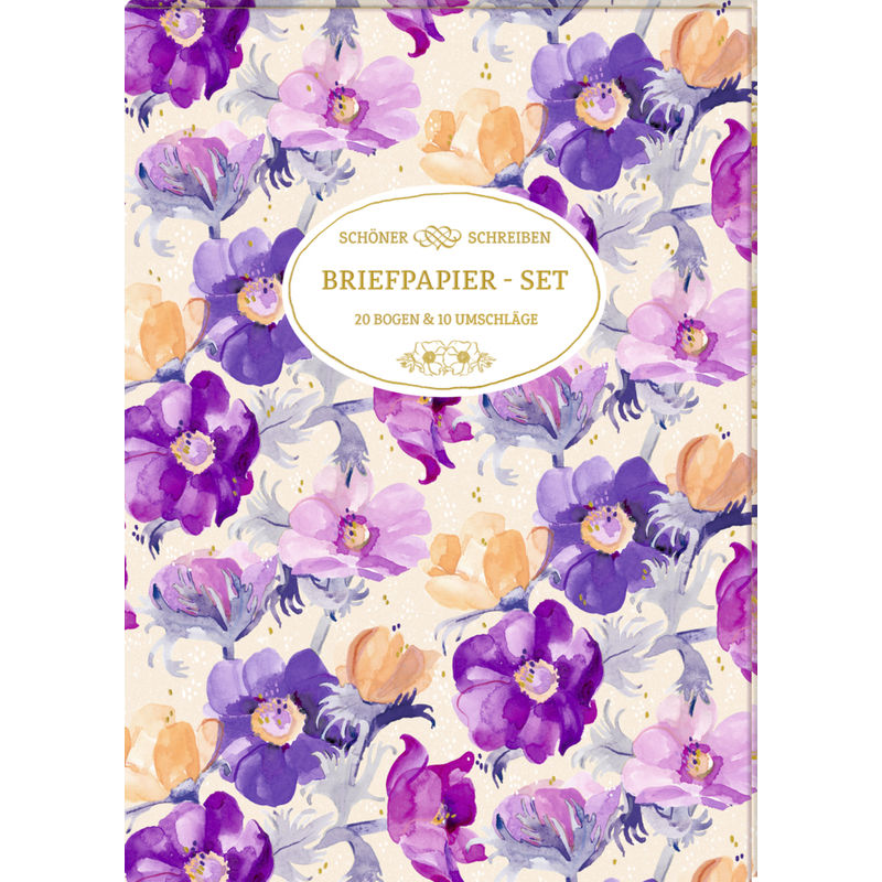 Briefpapier-Set - All About Purple von Coppenrath, Münster