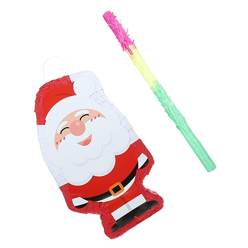 1 Set Kinder Weihnachts Pinata Weihnachtssüßigkeiten Weihnachtsbaumschmuck Weihnachtsdekorationen Weihnachtsmann Dekoration Party Anhänger Weihnachtsfeier Pinata Gefülltes CORHAD von CORHAD