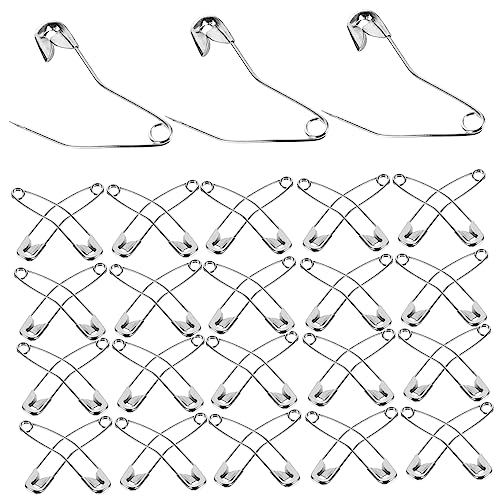 CORHAD 1 Box Gebogene Sicherheitsnadel Edelstahl Pin Patchwork Pack Kanten Sicher Gebogener Stift von CORHAD