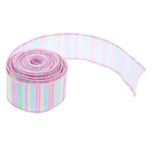 CORHAD 1 Rolle Verpackungsband Mehrzweck Geschenkbandrolle Verpackungsgeschenkband Bastelband DIY Verpackungsband Geschenkverpackungsbandrolle Kabelgebundenes Osterband von CORHAD