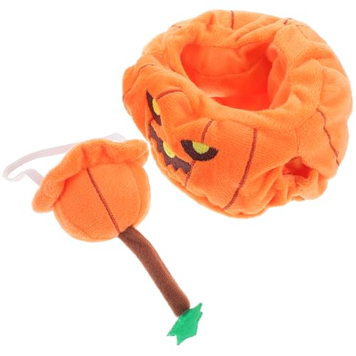 CORHAD 1 Set Entzückende Halloween Puppe Kostüm Kürbis Outfit Kleidung Puppe Dekore Winzige Kleidung Ornament Kleine Kleidung Dekoration Puppe Kappe von CORHAD