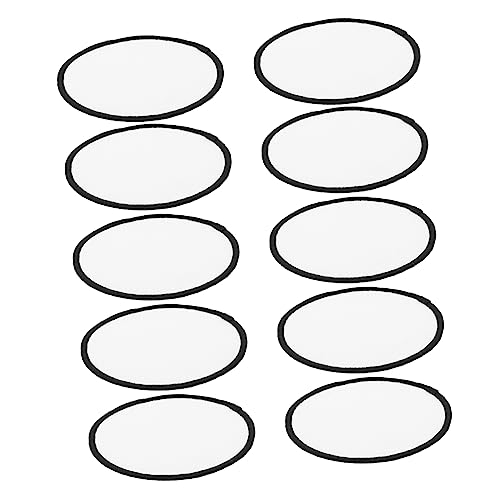CORHAD 10St Sublimations-Stoffaufkleber Hutflecken Dekorationsmaterialien für Kleidung leere Flecken bastelzubehör bastelbedarf Sublimationsrohlinge Blanko-Applikation zum Aufbügeln Vlies von CORHAD