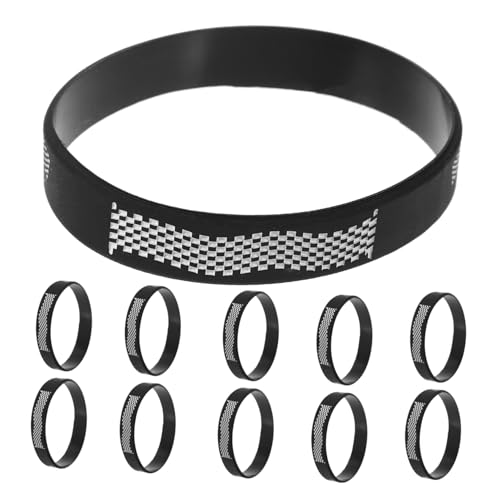 CORHAD 12 Stück Rennarmband Dekoratives Sportarmband Sportarmband Für Fans Sportarmband Für Veranstaltungen Handgelenksarmband Dekoratives Sportarmband Silikon Armbänder Mit von CORHAD