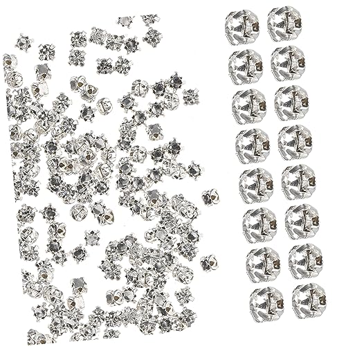 CORHAD 1440 Stk Strasssteine ​​von Hand nähen zarte kleine Strasssteine aufnähbare Strasssteine annähen schmucksteine the gems Kristall-Strass-Kleidung Strasssteine ​​selber nähen Glas von CORHAD