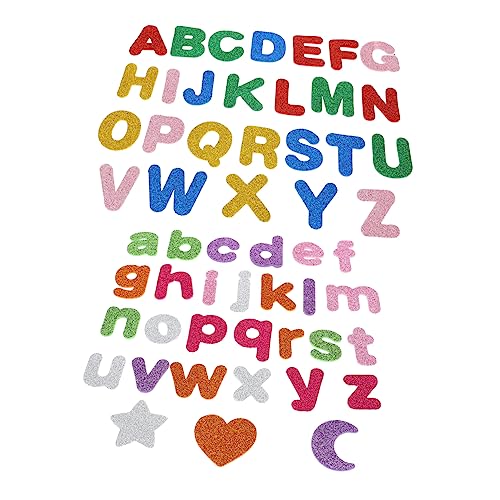 CORHAD 2 Kleinbuchstaben-Aufkleber briefpapier Aufkleber Klebebuchstaben Aufkleber Buchstaben Sticker Alphabet Sticker Decor pädagogischer Alphabet-Aufkleber dekorative Aufkleber Colorful von CORHAD