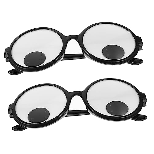 CORHAD 2st Rollbrille Halloween-cosplay-brille Abschlussballbrille Partyzubehör Partygeschenk Lustige Partybrille Spaßbrille Für Party Neuartige Brillen Brillenstütze Sonnenbrille Plastik von CORHAD