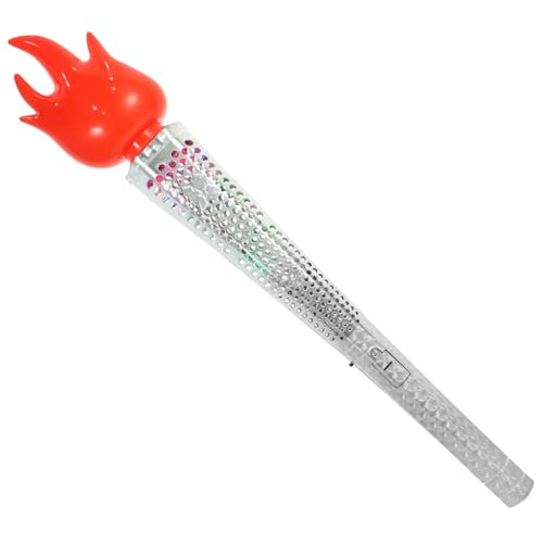 CORHAD 2st Simulationsbrenner Schlag Fackel Camping-party-dekorationen Spiel Beleuchtung Gefälschte Flamme Cosplay-taschenlampe Aufblasbare Flamme Flammend Blinkt Lodern Plastik von CORHAD