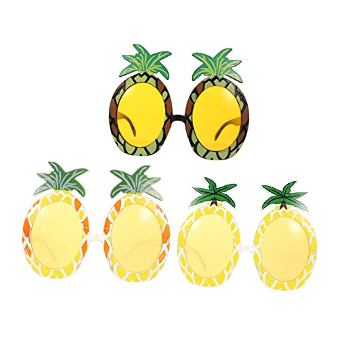 CORHAD 3st Hawaiianische Brille Abschlussball Brille Kinder-sonnenbrillen-partybevorzugung Bulk-sonnenbrille Strandsonnenbrille Obst-sonnenbrille Fiesta-brille Aus Papier Kinderbrille Ac von CORHAD