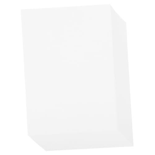 CORHAD 50 Blatt Aquarellkarte Kinder Malpapier Übungspapier malen Zeichenpapier für Kinder Pastellpapierblock Malpapier für Kinder Bulk-Aquarellpapier Acrylfarbenpapier Papierstau Weiß von CORHAD