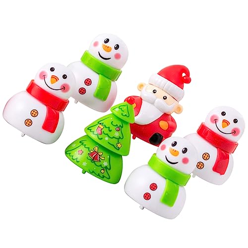 CORHAD 6st Weihnachtszugwagen Partygeschenk Für Kinder Weihnachtsspielzeug Zum Zurückziehen Weihnachtsparty Liefert Weihnachtsmann Spielzeug Weihnachtsauto Zurückziehen Mini- Abs von CORHAD