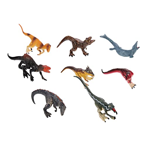 CORHAD 8St Dinosaurier-Kuchen dekorieren Tiertischplatte Dinosaurier-Kuchendekore buchregal dekoration animal figures toy Dinosaurier-Partyzubehör Dinosaurier-Simulationsmodell Plastik von CORHAD