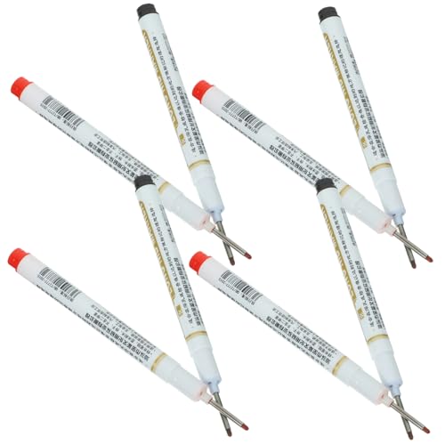 CORHAD 8St Holzmarker buntstifte markus ertelt paint marker markitawerzeug radierstifte wachspen marked Markierung für den Bau Tieflochstifte Textmarker Baustift Multi-Tool-Stift Plastik von CORHAD