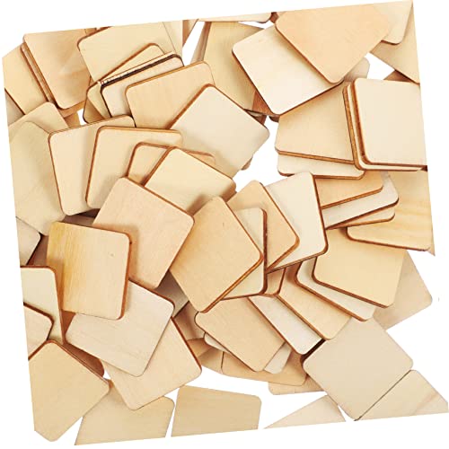 CORHAD DIY Holzquadrat Bastelset Unbehandelte Holzplatten Für Kreative Projekte 30mm Holzquadrate Zum Malen Und Gestalten Ideale Holzstücke Für Kunsthandwerk von CORHAD