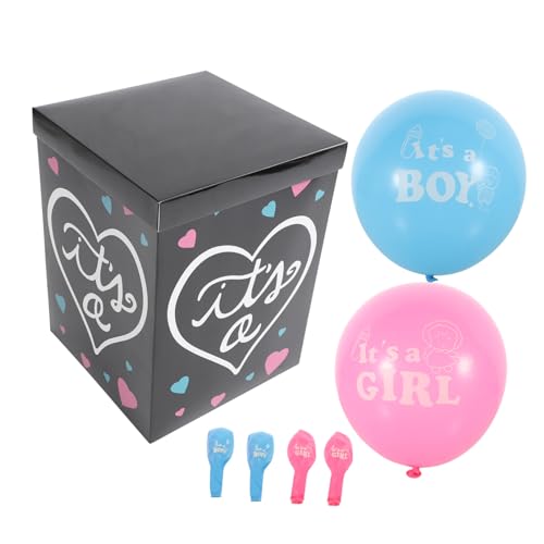 CORHAD Gender Reveal Kit Mit Papierballons Für Geburtstagsfeiern Und Babyparty- von CORHAD