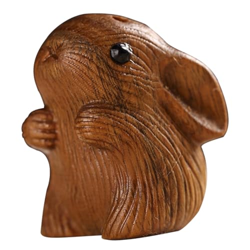 CORHAD Hängende Dekofigur Aus Antike Zodiac Hase Statue üßes Bunny Ornament Schlüsselanhänger Für Paare 26 * 16mm Ideal Für Geschenkideen Und Dekoration von CORHAD