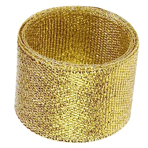 CORHAD Glänzendes Goldband 25 Yards Geschenkverpackungsband Für Hochzeiten Geburtstage Und Partys Metallisches Dekorationsband Für Kreative Bastelprojekte Und von CORHAD