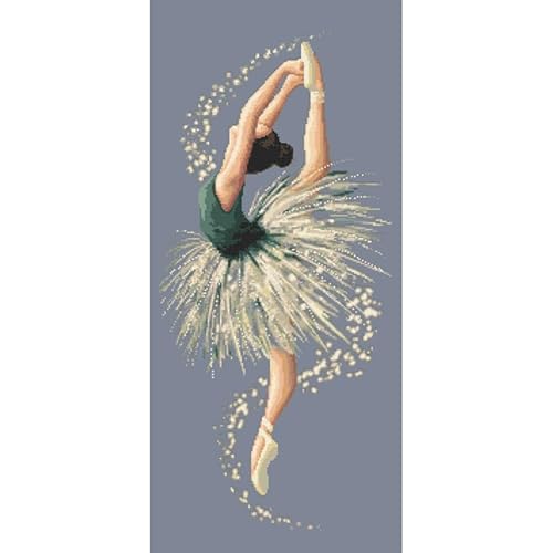 CORICAMO Kreuzstich - Stickpackung - Sinnliche Baletttänzerin von CORICAMO