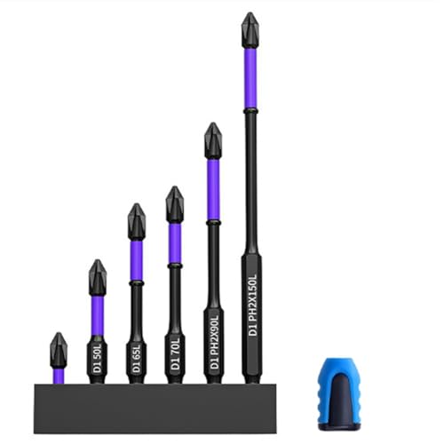 COSINE Magnetbohrer, hohe Härte, verbesserte Härte und leistungsstarker magnetischer Bit, rutschfeste Spitze, stoßfest, Magnetbohrer, super stark, (1) von COSINE