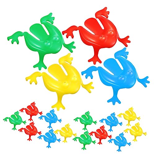 COSMEVIVI 16 Teiliges Neuheits Froschspielzeug Frosch Sprungspielzeug Frösche Tierspielzeug Froschspiele Springspielzeug Für Froschhüpfer Tier Sprungspielzeug Außenspielzeug Frosch von COSMEVIVI