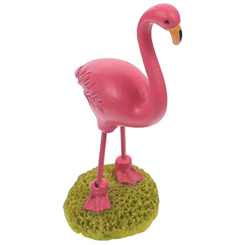 COSMEVIVI 1stk Tortendeko Für Tapetendekoration Schwimmbad Mädchendekoration Flamingo-tapete Gartenlaternen Essbar Neon Flamingo-anhänger Tierdekoration Geführte Laternen Rosa von COSMEVIVI