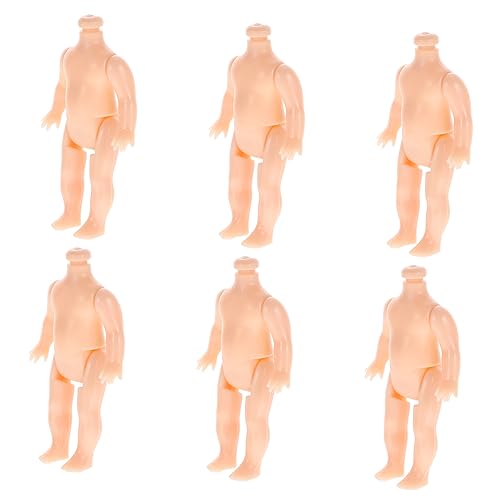 COSMEVIVI 20 Stück Puppenzubehör Babypuppen Minifiguren Für Kinder Zubehör Für Mädchen Minipuppen Kreative Dly Puppenspielzeugmaterialien Puppenkörper Ohne Kopf Kleiner Körper Für von COSMEVIVI