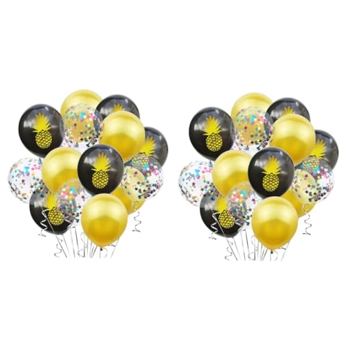 COSMEVIVI 30 Stk Paillettenballons Hawaiianische Partyballons Ballons Bedrucken von COSMEVIVI