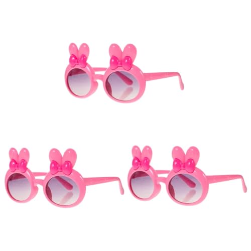 COSMEVIVI 3St sonnenbrillen für kinder Weihnachtsbrille rosa Sonnenbrille kindersonnenbrille sonnenbrille kinder zubehör kinder sonnenbrille Neuartige Party-Sonnenbrille Foto-Requisite Stk von COSMEVIVI