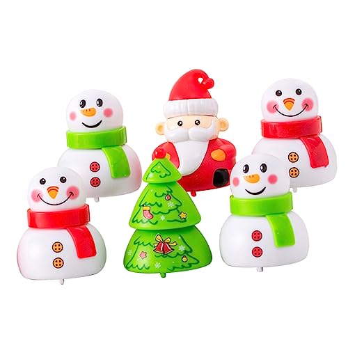 COSMEVIVI 6 Stück Weihnachts Pull Auto Mini Spielzeug Weihnachts Goodie Tüten Füllstoffe Weihnachten Pull Back Spielzeug Mini Weihnachtsbaumschmuck Mini Weihnachtsautos Spielzeug von COSMEVIVI