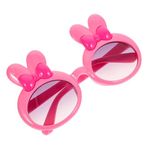 COSMEVIVI Sonnenbrillen Für Kinder Geburtstagsdekoration Kind Osterzubehör Für Kinder Gläser Ostersonnenbrille Lustig Weihnachtsbrille Spaß Favorisieren Foto Kindersonnenbrille Rosa Harz von COSMEVIVI