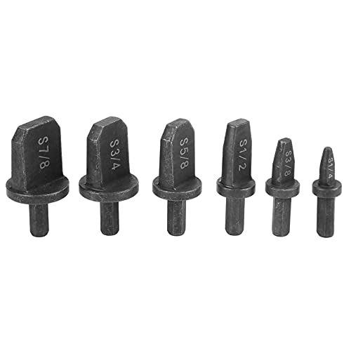 6PCS -Schaltrohr -Expander -Bohrer -Bit -Set, 45 Stahlrohrschwankungen, die für die Installation der Klimaanlage hervorragend sind, umfasst 6 verschiedene Größen für verschiedene von COSMICROWAVE