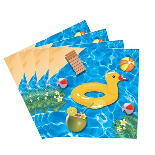 COSORO Servietten (Summer Swimming Pool) von COSORO