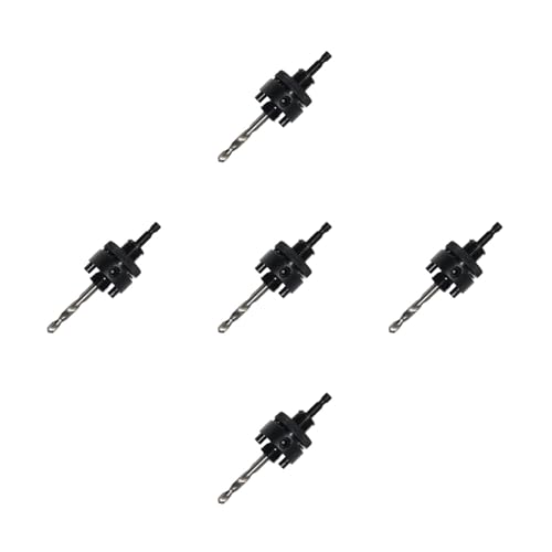 1/4-Zoll-Schaft-Dorn für Loch mit 1/4-Zoll-HSSbohrer, passend für Bohrung 32–210 mm, Bohrer, 1/4 Lochdorn von COSSIKA