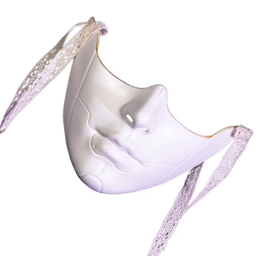 CPAOWEHF Maskerade für Cosplay, Halloween, Party, Halbgesichtsmaskerade für Damen und Herren, Maskerade, Halloween-Party von CPAOWEHF